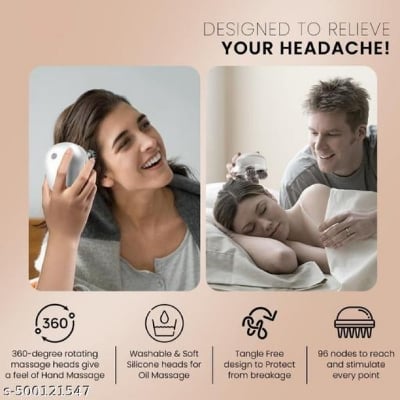 Picture of Electric Scalp sager Safe Wireless Body Deep - Multicolor