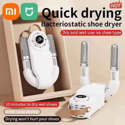 Picture of Winter Shoes Dryer Foldable Automatic Electric Fast Heating Quick Dry Machine Household Hangable Shoes Dryer With Timer