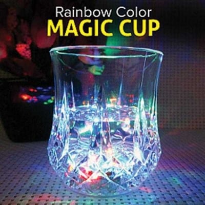 Picture of RAINBOW COLOR CUP with color light - White