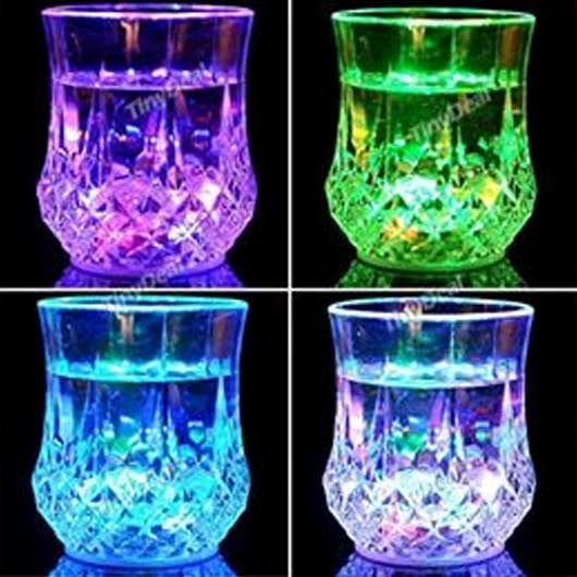 Picture of RAINBOW COLOR CUP with color light - White