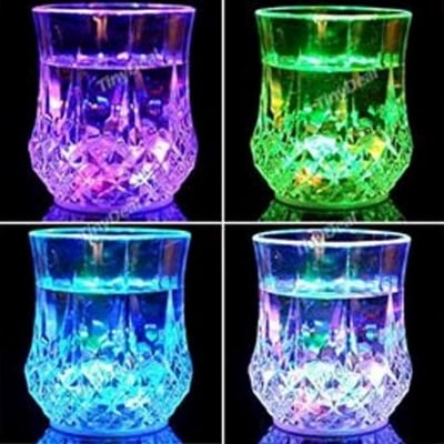 Picture of RAINBOW COLOR CUP with color light - White
