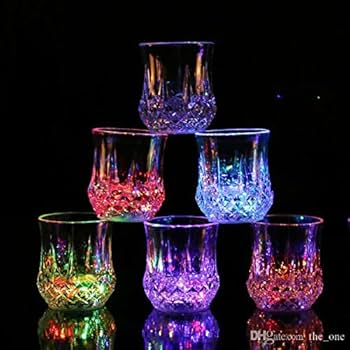 Picture of RAINBOW COLOR CUP with color light - White