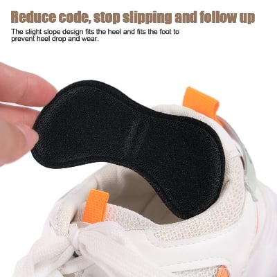 Picture of 1 Pairs Heel Insoles Patch Pain Relief Anti-wear Cushion Pads Feet Care Heel Protector Adhesive Back Sticker Shoes Insert Insole - Multicolor - Int: One size