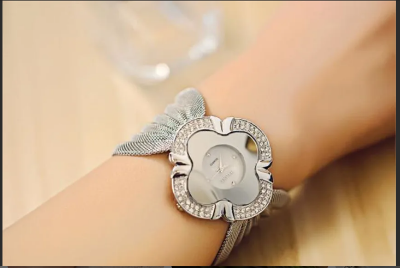 Picture of Elegant Butterfly Silver Watch - Silver - Int: One size