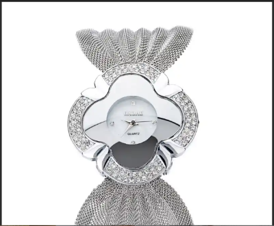 Picture of Elegant Butterfly Silver Watch - Silver - Int: One size
