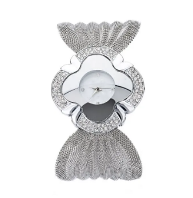 Picture of Elegant Butterfly Silver Watch - Silver - Int: One size