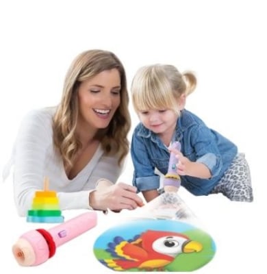 Picture of New 2025-3D Projector Torch Early Educational Light up Toy - Multicolor - Int: One size