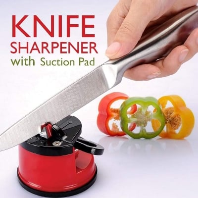 Picture of স্মার্ট সাকশন প্যাড বেস সহ ছুরি শার্পনার - knife sharpener - Multicolor - Int: One size