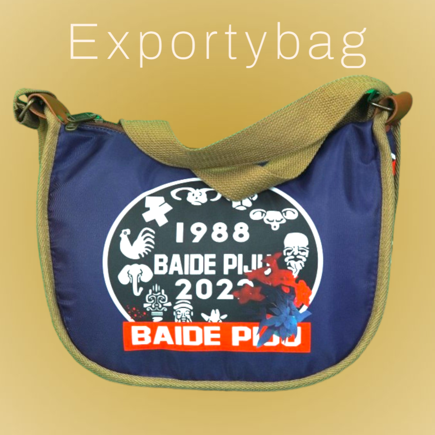 Picture of Messenger Shoulder Tide Bag ( Multi colour ) - Int: One size