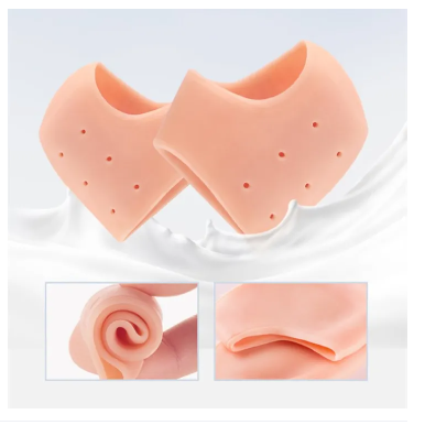 Picture of Pack of 1 Silicone Moisturizing Gel Heel Anti-Crack Socks to Eliminate Cracks Feet Skin Care.. - Multicolor - Int: One size