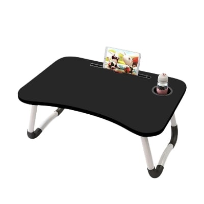 Picture of Portable Foldable Home Laptop/Notebook Stand Desk/Table for Study - Laptop Table - Multicolor - Int: One size