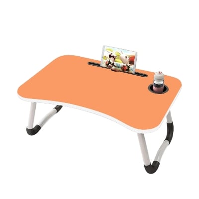 Picture of Portable Foldable Home Laptop/Notebook Stand Desk/Table for Study - Laptop Table - Multicolor - Int: One size
