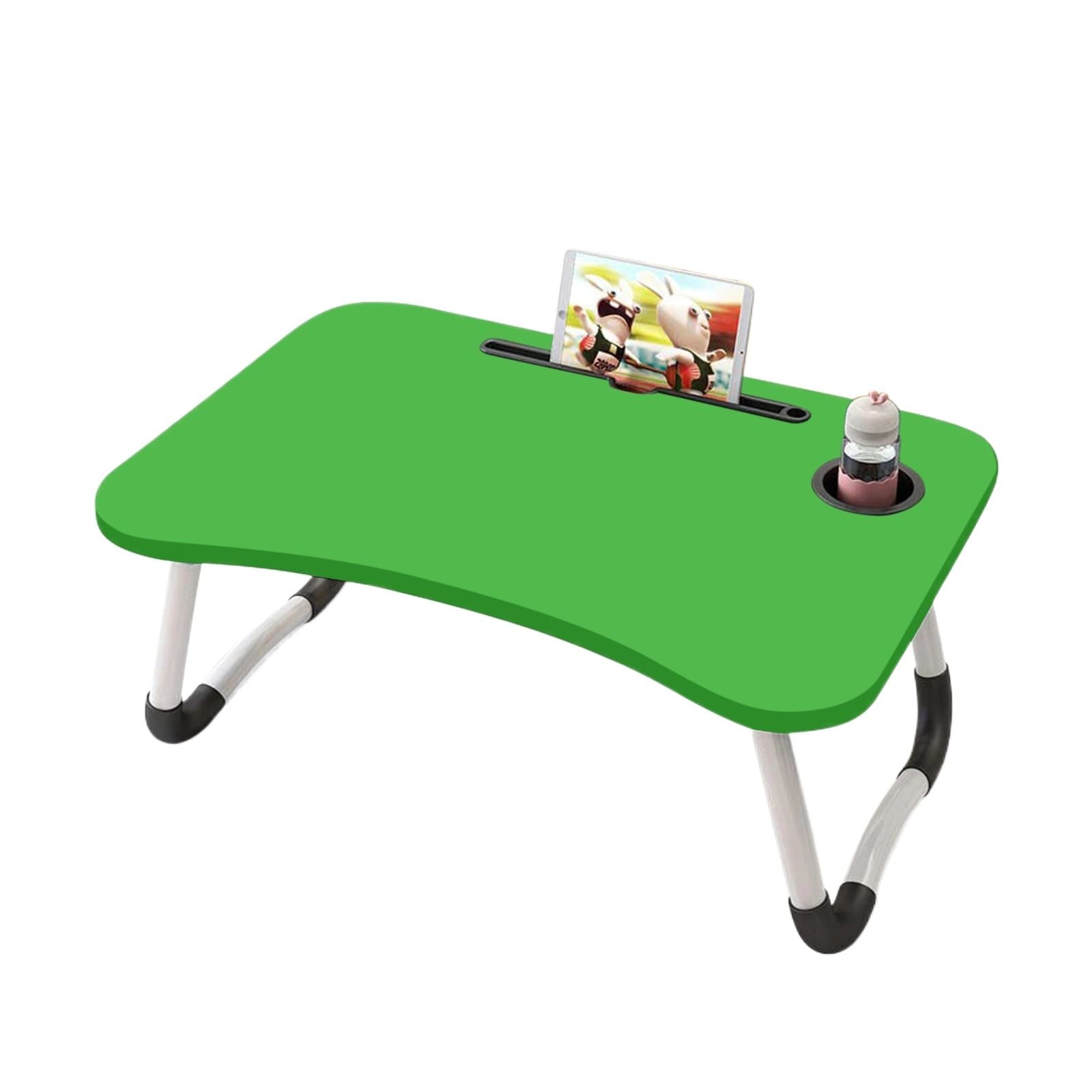 Picture of Portable Foldable Home Laptop/Notebook Stand Desk/Table for Study - Laptop Table - Multicolor - Int: One size
