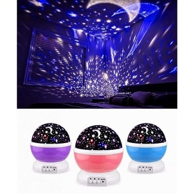 Picture of Star Master Sky Starry Light 8 Multicolor 3d night light projector star kids led night light - Table Lamp - Table Lamp - Table Lamp - Multicolor - Int: One size