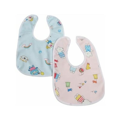 Picture of Baby Bib Fashionable Cotton Bibs For Baby - 1 Pcs (Colour As Per Stock)