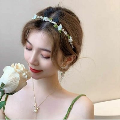 Picture of Leaves Hair Bands Hijab Pin Women And grils Jewelery Accessories