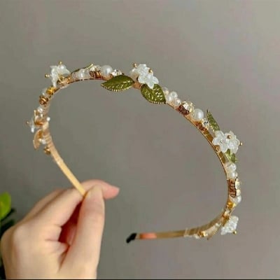 Picture of Leaves Hair Bands Hijab Pin Women And grils Jewelery Accessories
