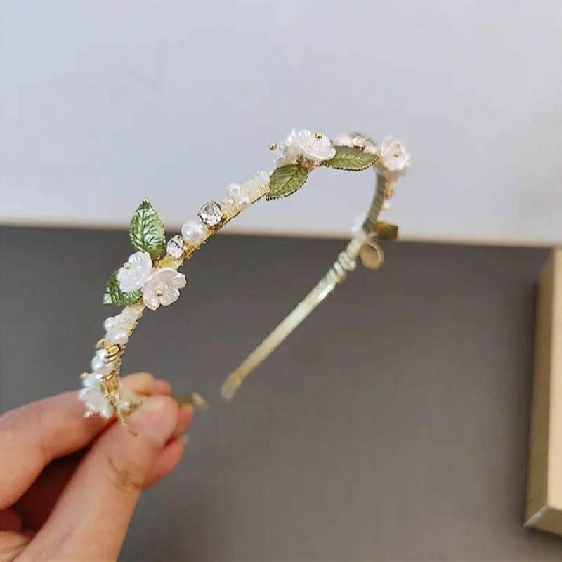 Picture of Leaves Hair Bands Hijab Pin Women And grils Jewelery Accessories