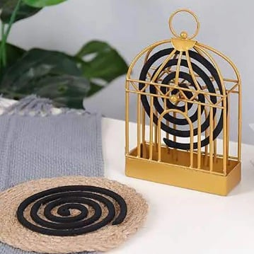Picture of Mosquito Coils Box,Mosquito Coil Rack Plate with Cover and Handle for Home,Outdoor,Mosquito Coil Holder..... - Multicolor - Int: One size