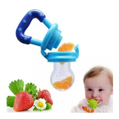 Picture of Baby Pacifier Nipple Feeder Newborn Infant Soother Fresh Fruit Food Milk Nibbler Feeder Safety Silicone Toddlers Puting Teat