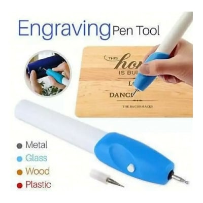 Picture of 1pcs Permanent Engrave it Pen Metal Glass Plastic Wood Engraver Battery operated