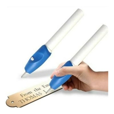 Picture of 1pcs Permanent Engrave it Pen Metal Glass Plastic Wood Engraver Battery operated