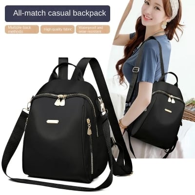Picture of //New Female Backpacks High Capacity Waterproof// - Black - Int: One size