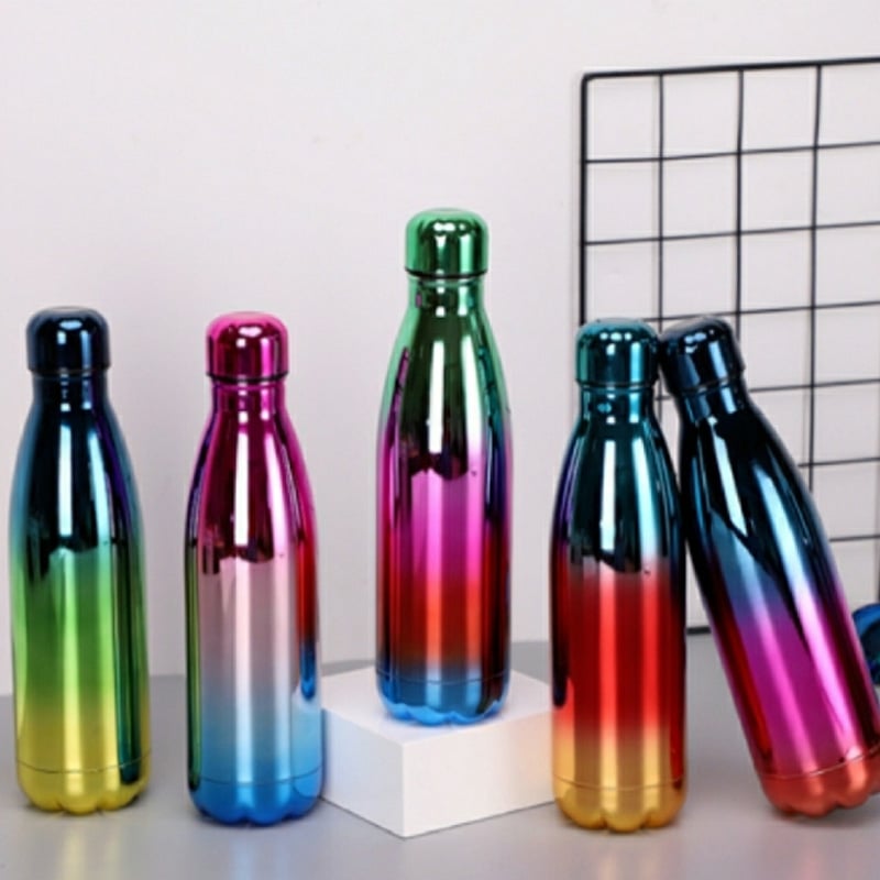 Picture of Premium Double Wall Stainless Steel Vacuum Bottle 500ml Multi Colour
