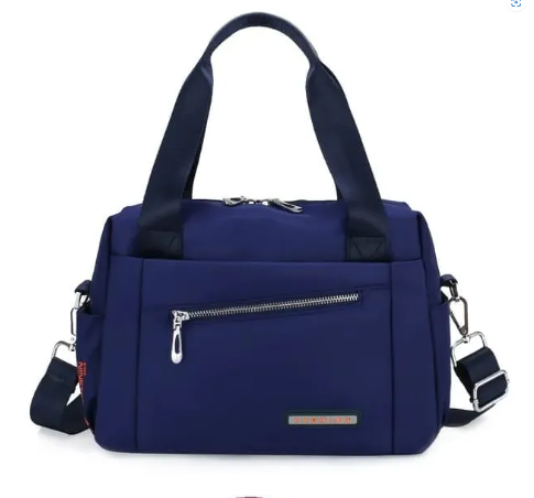 Picture of (Blue Color)Waterproof Messenger Cross Body Ladies Handbag Bag Shoulder Bag Womens Purse - Blue - Int: One size