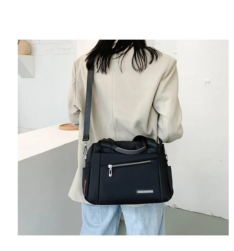 Picture of (Blue Color)Waterproof Messenger Cross Body Ladies Handbag Bag Shoulder Bag Womens Purse - Blue - Int: One size