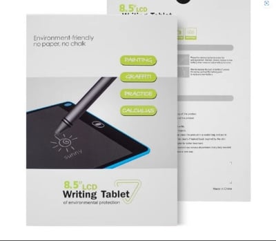 Picture of writing for kids 8.5 inch LCD drawing tablet lcd electronic writing pad drawing board New Gadgets Gift for Kids.. - Black - Int: One size