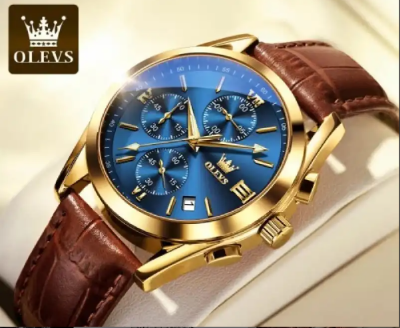 Picture of OLEVS Brands Luxury Men's Watch Code 2827 Blue - Int: One size