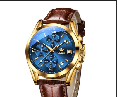 Picture of OLEVS Brands Luxury Men's Watch Code 2827 Blue - Int: One size