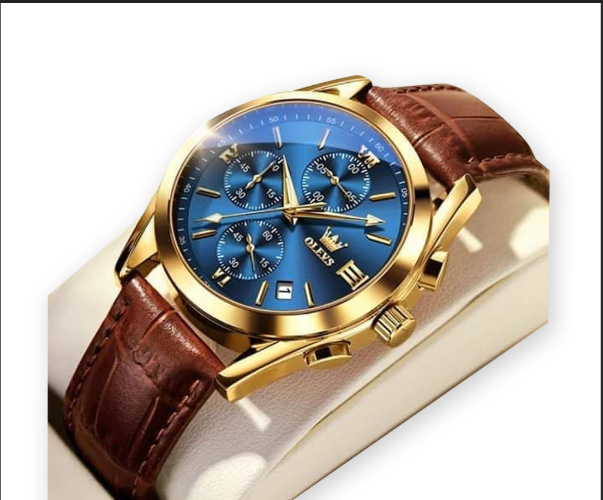 Picture of OLEVS Brands Luxury Men's Watch Code 2827 Blue - Int: One size