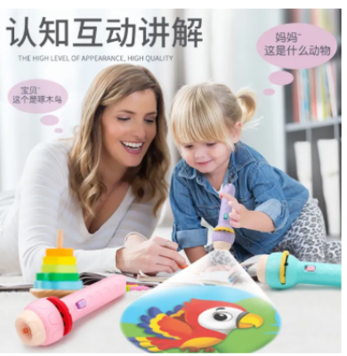 Picture of **Newly 3D Projector Torch Early Educational Light up Toy*** - Multicolor - Int: One size