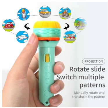 Picture of **Newly 3D Projector Torch Early Educational Light up Toy*** - Multicolor - Int: One size