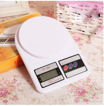 Picture of 10kg 1g Household Weight Scales Platform Electronic Balance Kitchen scale Baking Measure Food Cooking Tools Digital Scale/// - White - Int: One size