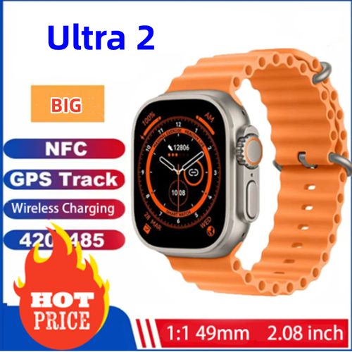 Picture of Smart Watch KD99 Ultra Watch Series 8 Men Women 1.99" Full Touch HD Large Screen Bluetooth Call Smartwatch Heart Rate Sleep Monitoring IP67 Waterproof Wireless Charging Watches - Int: One size