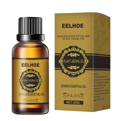 Picture of Orginal Belly Drainage Ginger Essential Oil   ( 3PCS ) - Olive - Int: One size