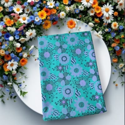Picture of Safe Waterproof Washable bed sheet Urine Mat full bed cotton Multicolor