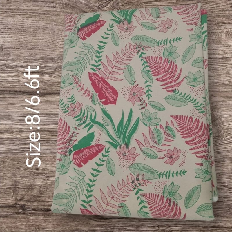 Picture of Safe Waterproof Washable bed sheet Urine Mat full bed cotton Multicolor