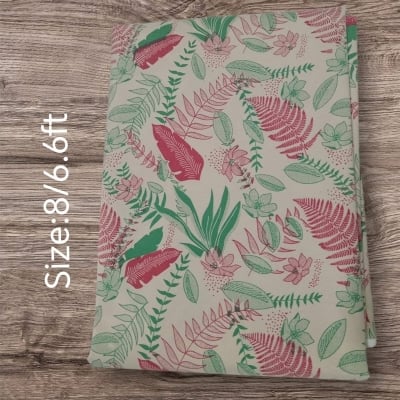 Picture of Safe Waterproof Washable bed sheet Urine Mat full bed cotton Multicolor
