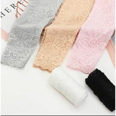 Picture of Sexy Women Arm Sleeves, hand gloves for women Fishnet Long Gloves with Thumb Hole