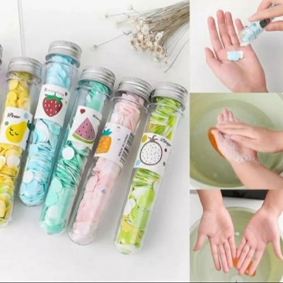 Picture of 1 bottle Portable Foaming Bath Paper Case