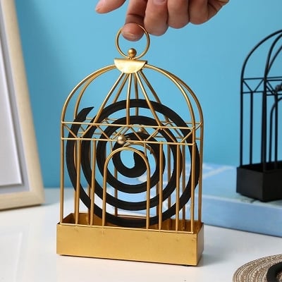 Picture of New Mosquito Coil Rack Plate with Cover and Handle for Home,Outdoor,Mosquito Coil Holder - Multicolor