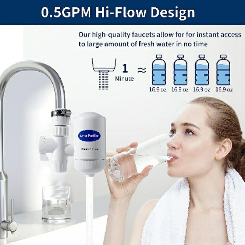 Picture of SWS Mini Water Filter, Water Purifier Filter, Washable Mini Water Purifier 1pcs