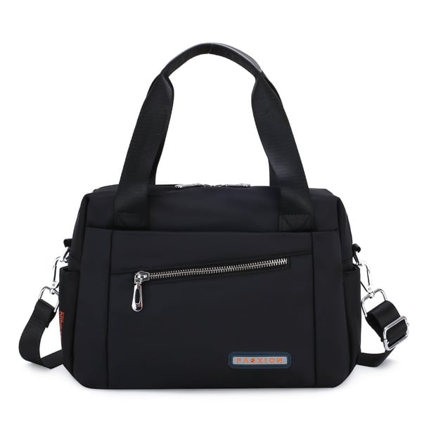 Picture of (Black Color)Waterproof Messenger Cross Body Ladies Handbag Bag Shoulder Bag Womens Purse - Black - Int: One size
