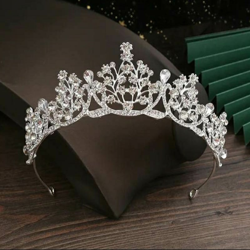 Picture of Rhinestone Crown Crystal Headpieces for Womens