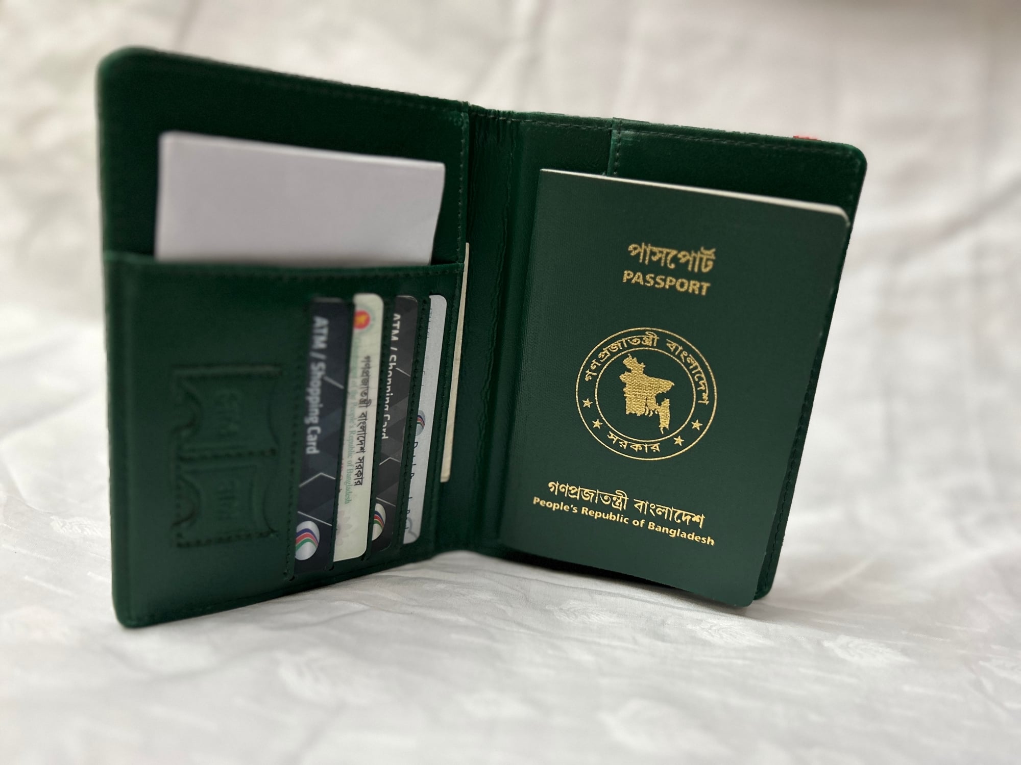 Picture of Passport Covers Holder Wallet Case - Green - Int: One size