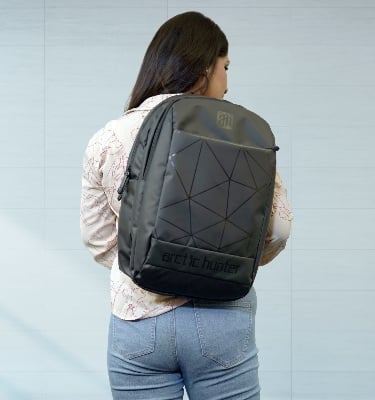 Picture of Arctic Hunter Laptop Bag & College Bag-2023 - Black - Int: One size